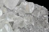 Gemmy Calcite Crystals On Matrix - Meikle Mine, Nevada #33715-3